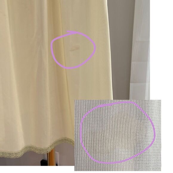 Vintage 50s Pinehurst Lingerie Green Nylon Lacy Chiffon Pinup Nightgown Size 32 - Picture 9 of 10